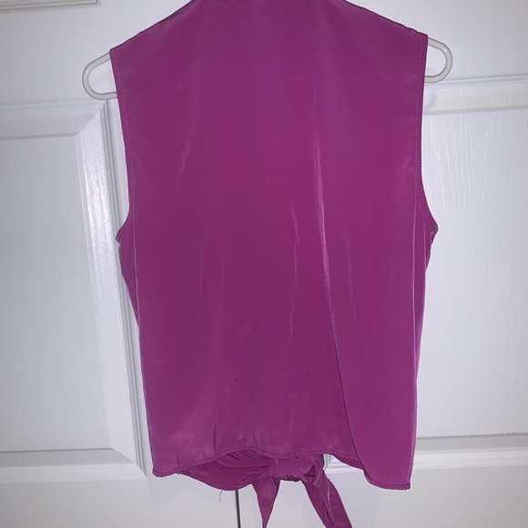 Rachel Roy Sleeveless button down blouse size large - Picture 2 of 2